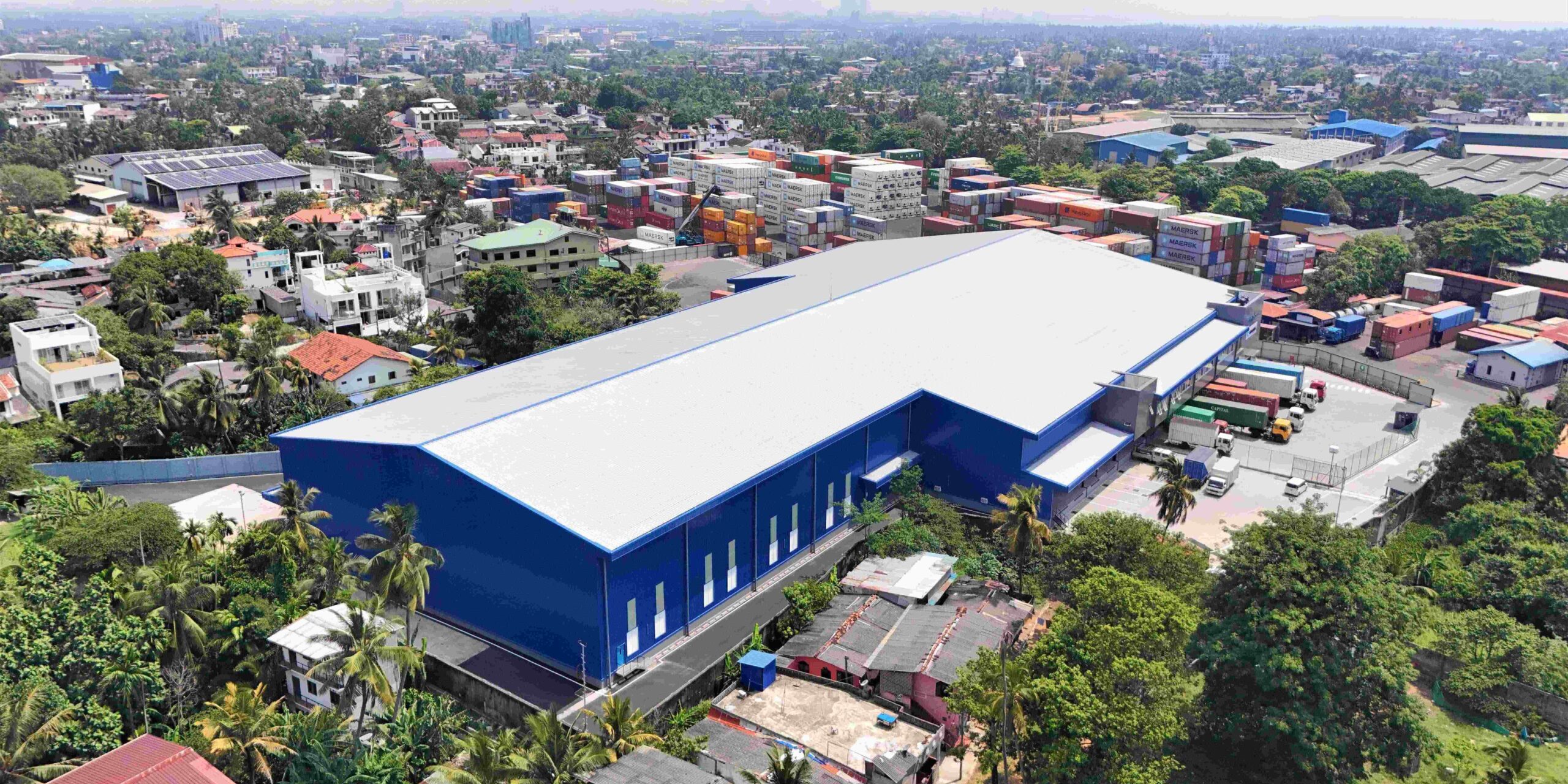 Aitken Spence’s new state-of-the-art 100,000 sq. CFS, constructed by Advantis