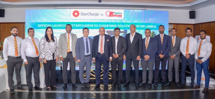 Hayleys Fentons officially launched StarCharge electric vehicle (EV) charging solutions to the Sri Lankan market, contributing to the country’s vision for clean mobility infrastructure.